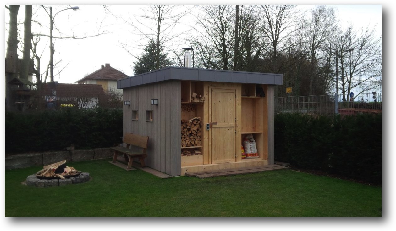 Edelstahlabzug Lapplandgrill