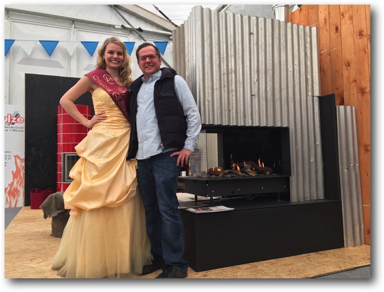 Kaminbau-Messestand-Royaler