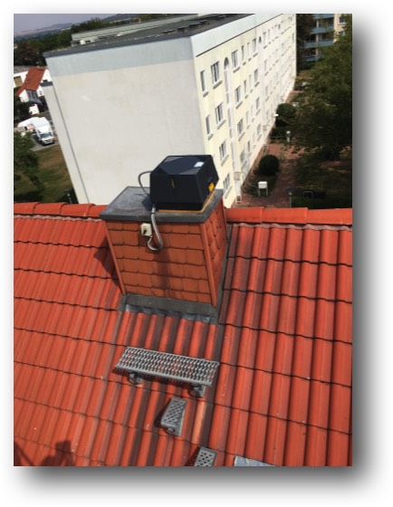 Rauchsauger zur Zugverbesserung